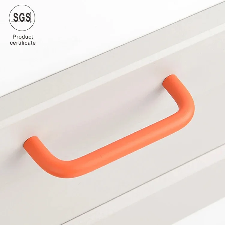 Children U Shape Safe Material Modern Fashion Drawer Supplies Pull Bedroom Furniture Cabinet Plastic Handle Knobs