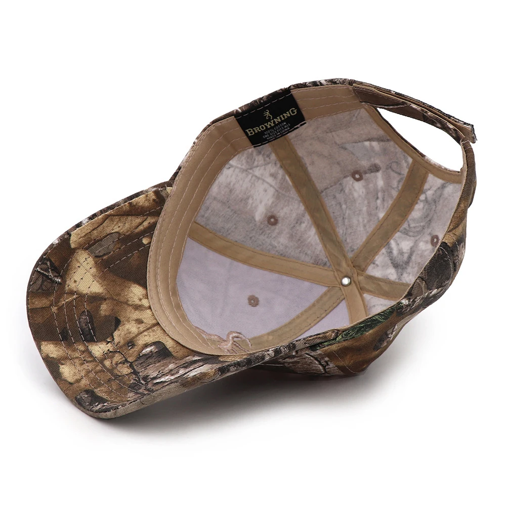 High Quality Men Women Outdoor Sports Jungle Hunting Hiking Fishing Adult Fashion Sun Hat Embroidery Camouflage Baseball Cap