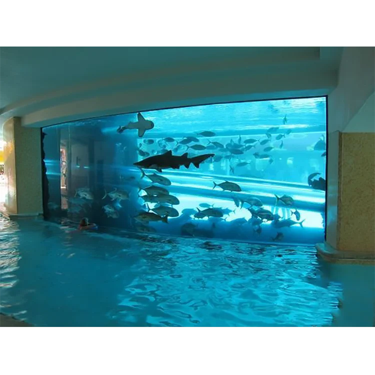 Chinese Factory Direct Supply Custom Current Acrylic Fish Tank Aquarium, Acrylic Fish Tank Aquarium With Customized Size*