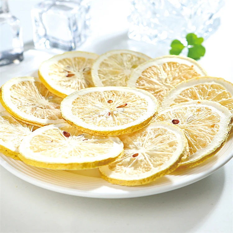 Оптовая продажа поставка с завода высококачественный кислый вкусный сушеный желтый ломтик лимона фруктовый чай