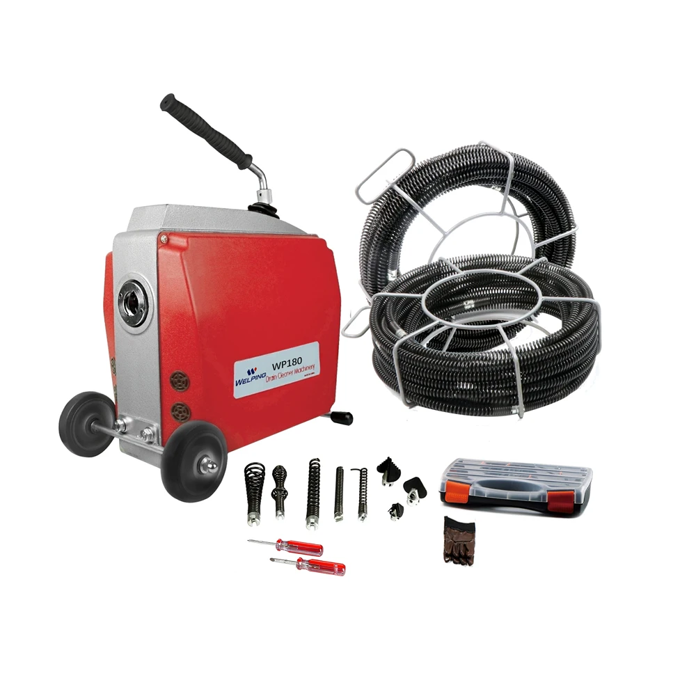 Powerful 1400W China Manufacture Cheap Drain Cleaning Machine Blocked Pipe Sewer Cleaner