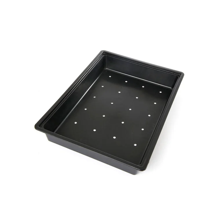 Профессиональный заводской Изготовленный под заказ лоток для гидропоники из ПВХ лоток для гидропоники с отверстиями