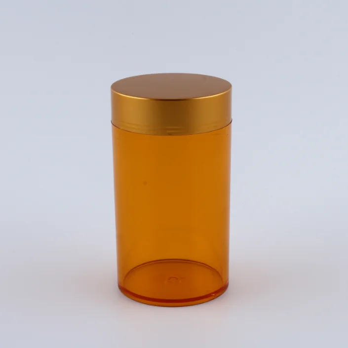 95ml 150ml medical pill bottle with aluminum lid plastic bottles jar with lid