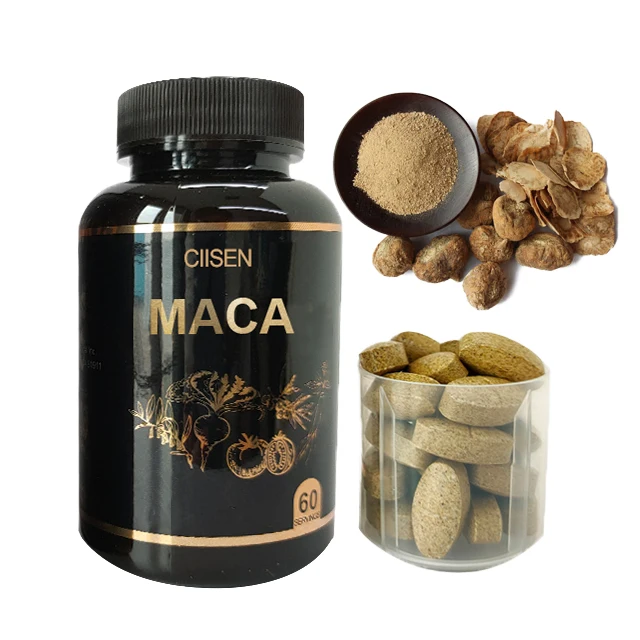 OEM Black Maka красный женьшень капсулы эссенции таблетки