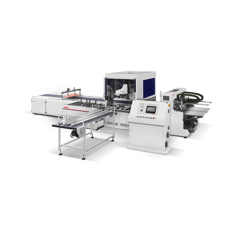 SJ1050YT/SJ-1050Y Automatic Visual Positioning Box Making Machine Multi-Functional Dual-Use