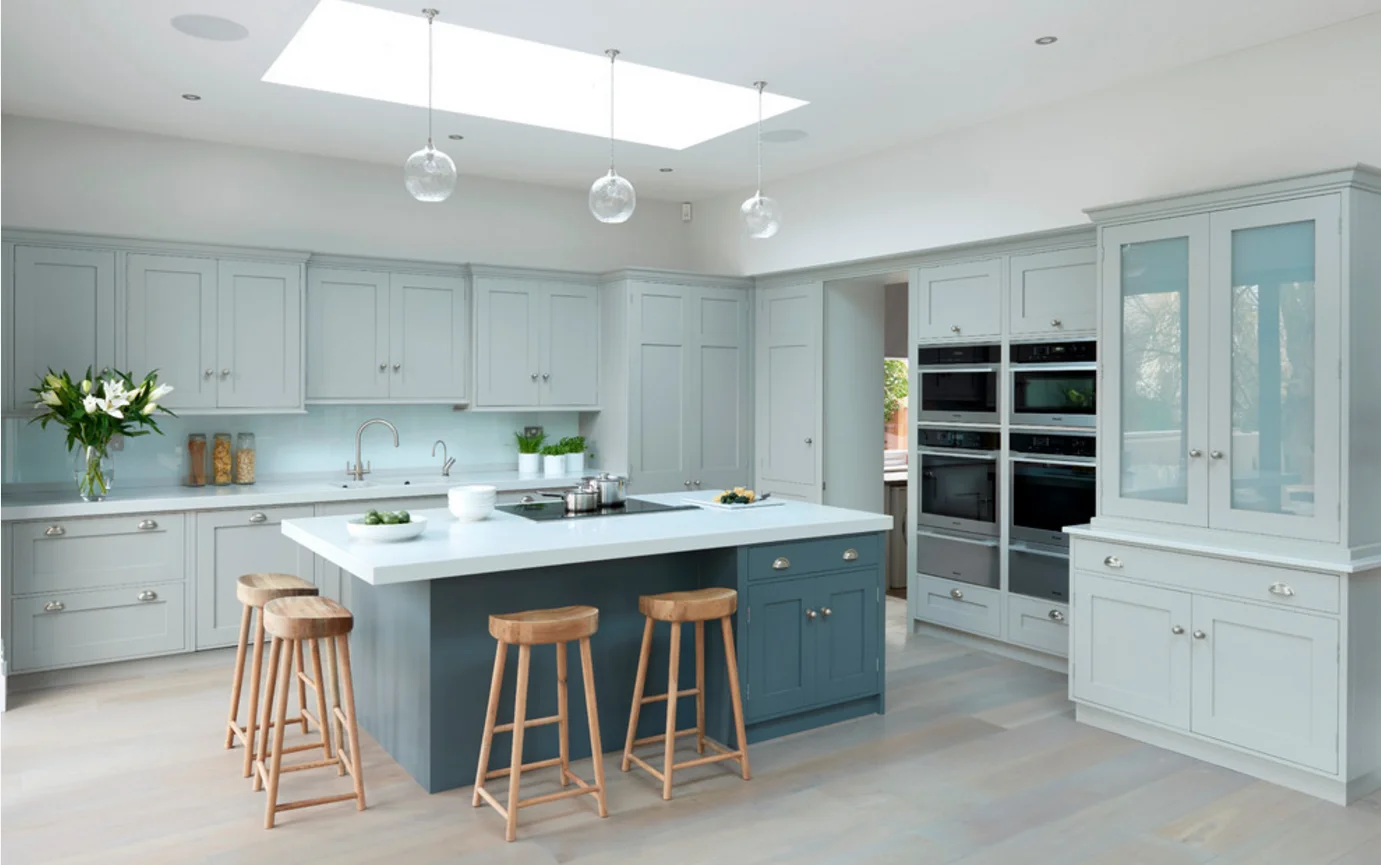 Modern design fresh shape custom kitchen cabinet