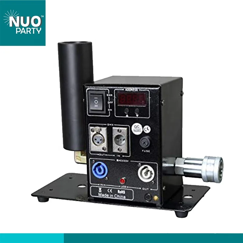 Stage CO2 Cannon Fog DMX Control Single Pipe CO2 Jet Machine for Halloween Stage Concert Live Party