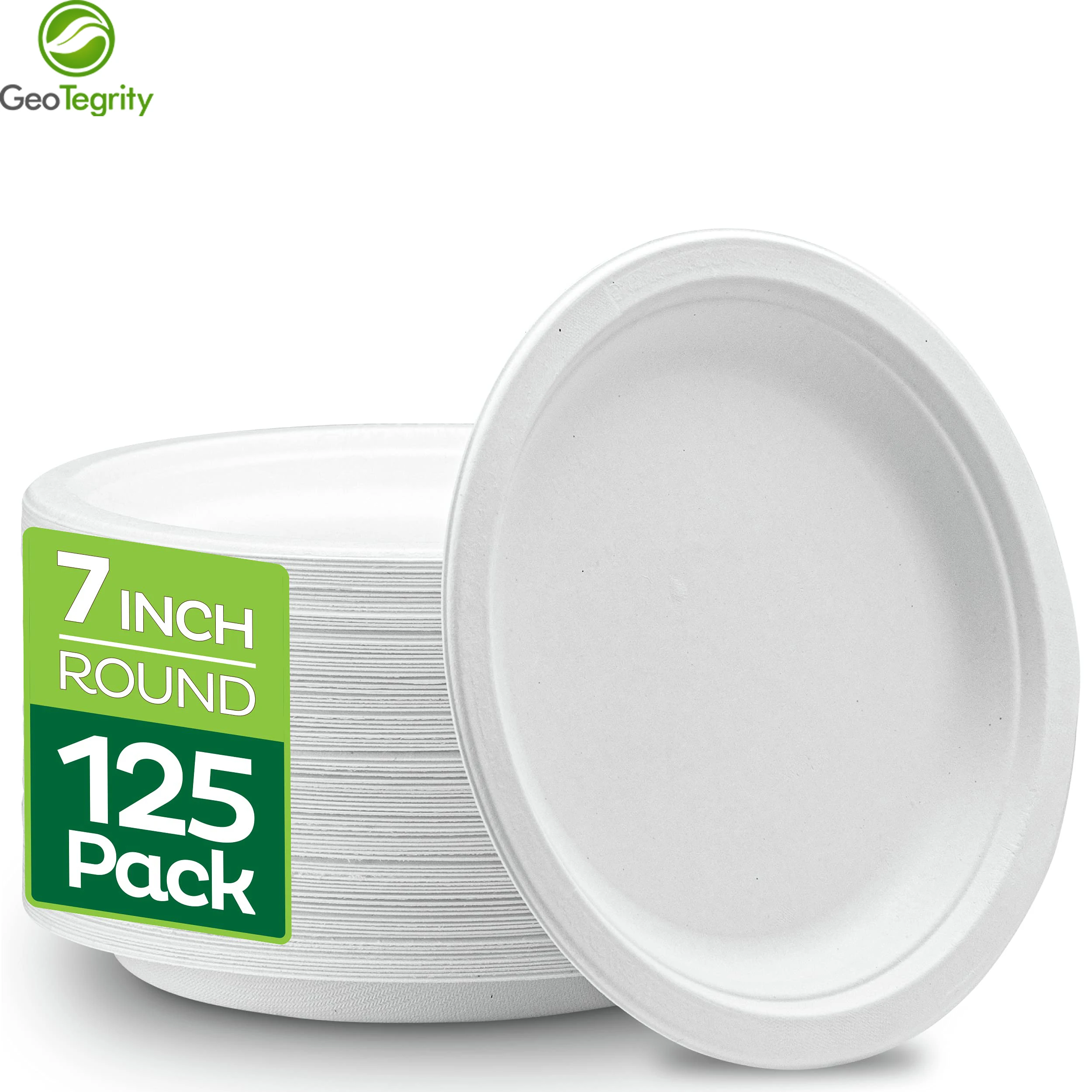 Customized Bio Degradable Disposable Bagasse Sugarcane Paper Plate