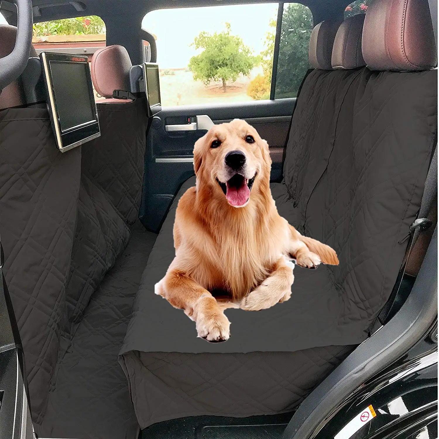 Pet Dog Seat Cover Trunk Mat Cargo Liner Trunk Back Waterproof Dog Car Seat Covers For SUV Pet Barrier