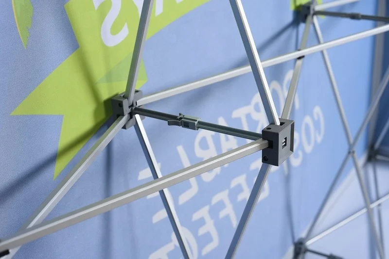 GLOBAL TENT Custom Modular Exhibition Trade Show Graphics Backdrop Booth Design Stand