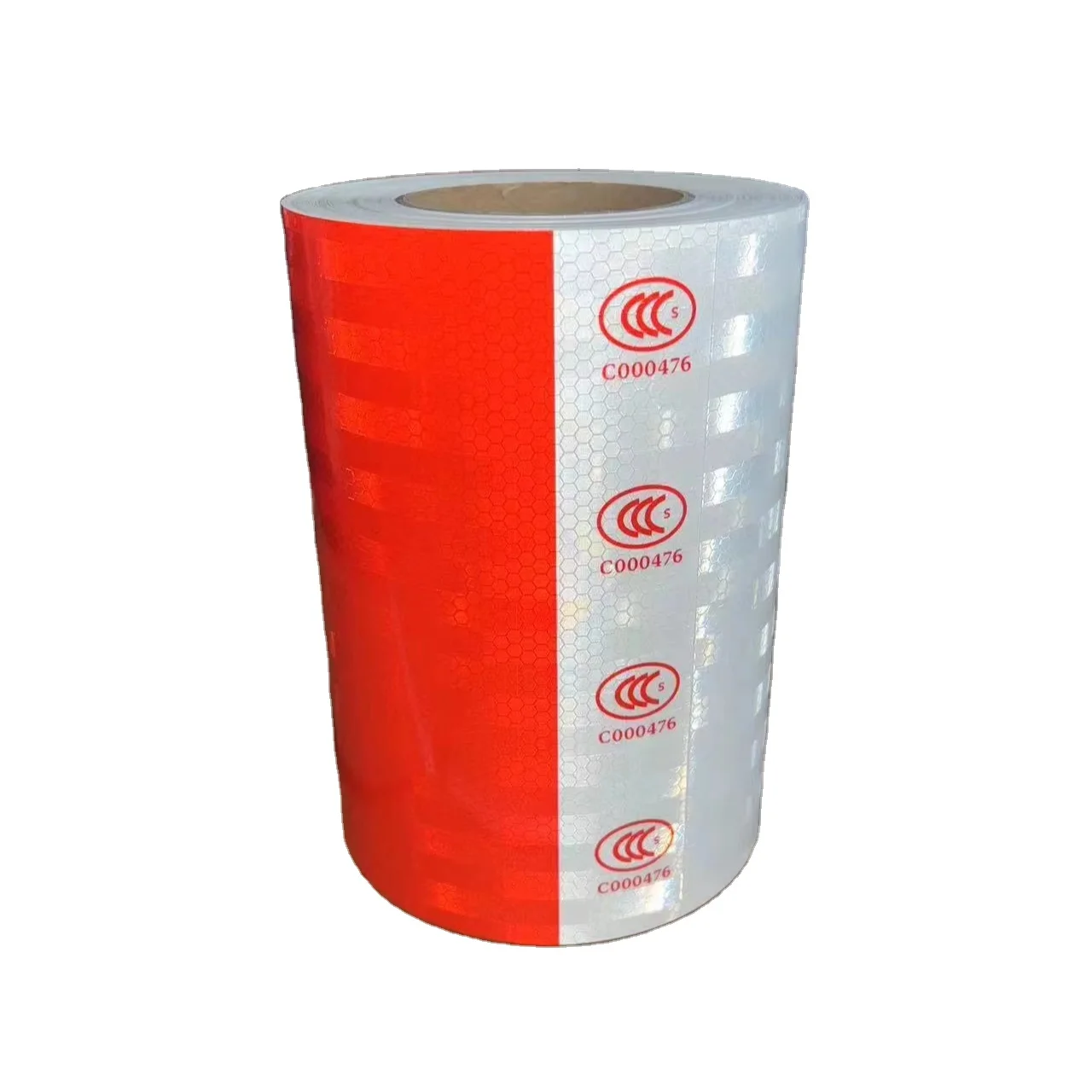 Honeycomb Reflective Tape DOT C2 Red and White Adhesive Acrylic Conspicuity Tape High Visibility Reflective Tape