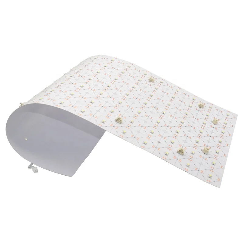 High density LED Flexible Light Sheet 420led/m 12W 24V 3000k 4000k 6000k with cuttable unit SMD2835 LED light strip for marble