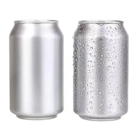High Quality 250ml 330ml 500ml Custom Color Printed Empty Aluminum Soft Drink Cans Beverage Beer Can for Tea and Food Use
