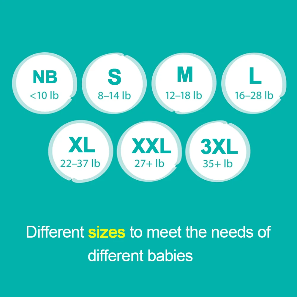 OEM/ODM Windeln Wholesale China Cheap Newborn Baby Diapers for New Born Baby NB Size