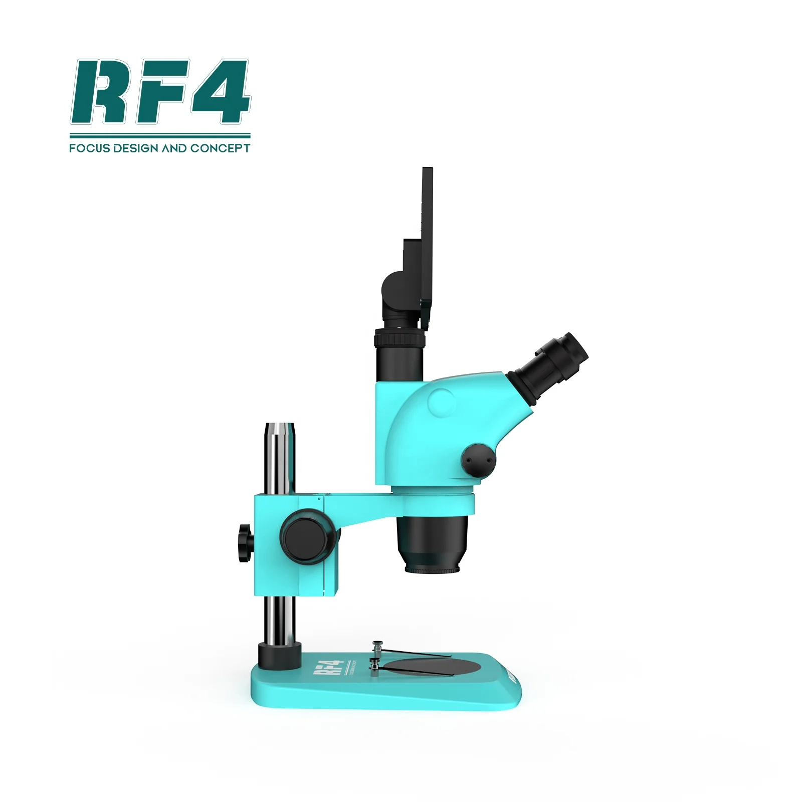 newest RF4 srereo trinocular microscope  RF6565TV-YS010W with 10-INCH HD wifi camera display monitor