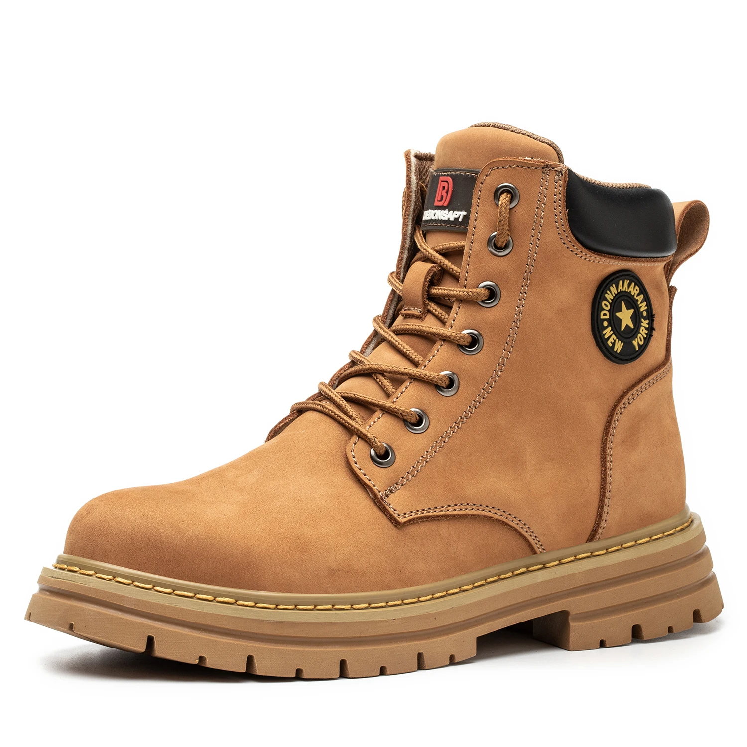 High Quality breathable lightweight Brand Name Steel Toe sports men work safety Shoes