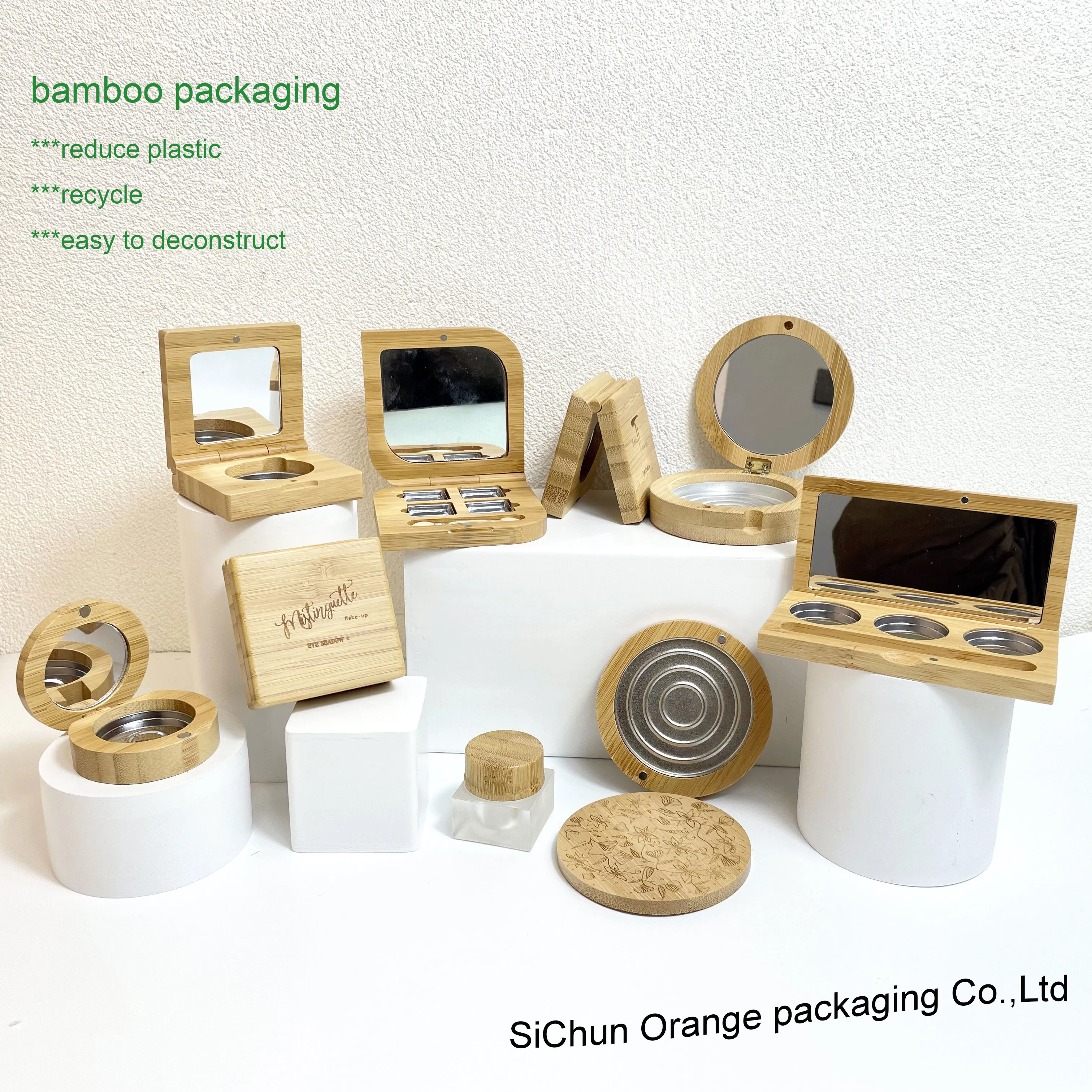 natural bamboo rectangular magnifying makeup mirror bedroom makeup mirror