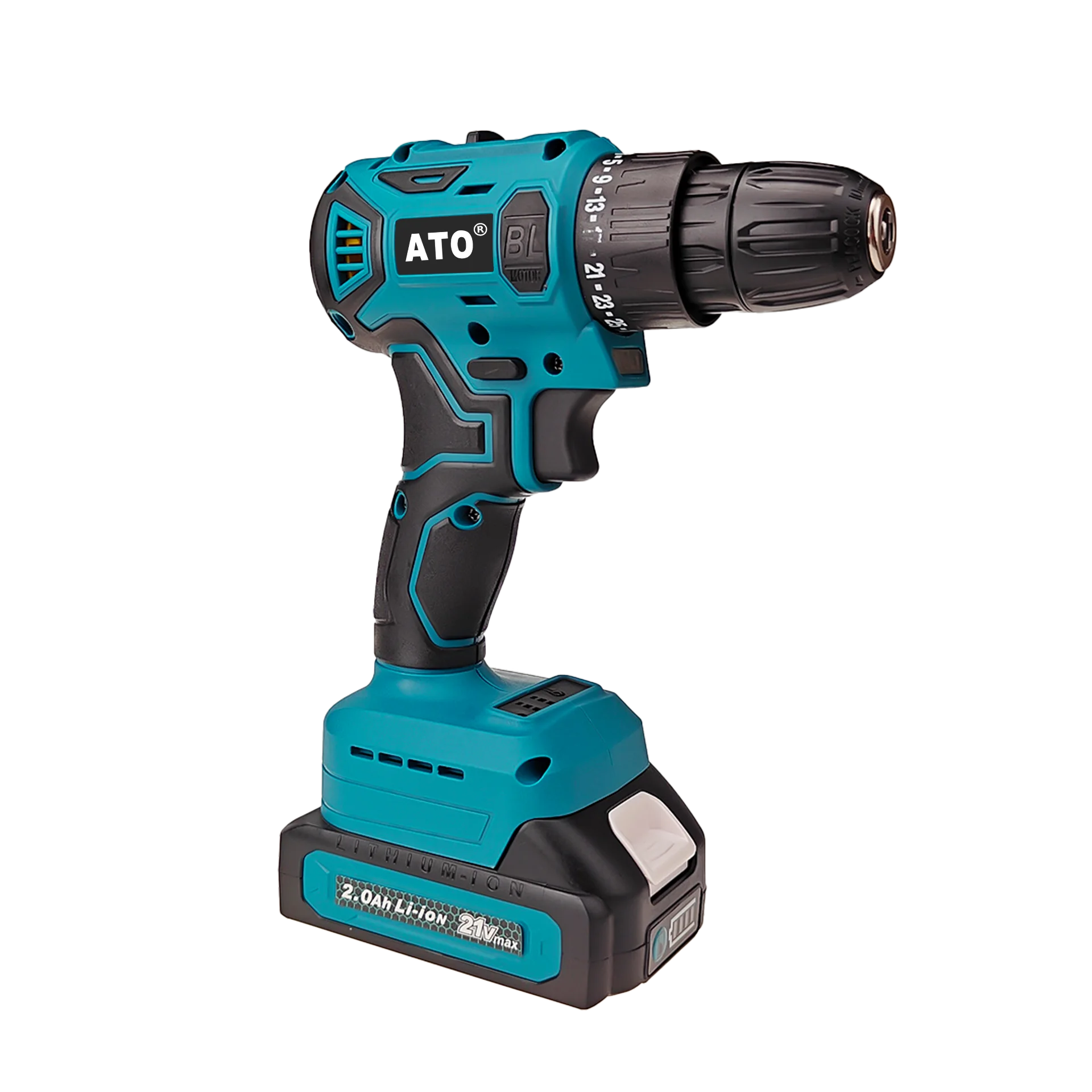 ATO A8012 Compact Power Tools Versatile Electric Driver High Torque Multi Purpose Cordless Drill Driver