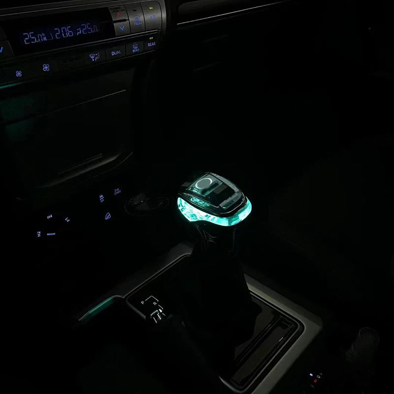 Led Crystal handle For Toyota Highlander 15-21 for prado 18-22 Touch Activated Led Gear Shift Knob Shifter Lever Handle