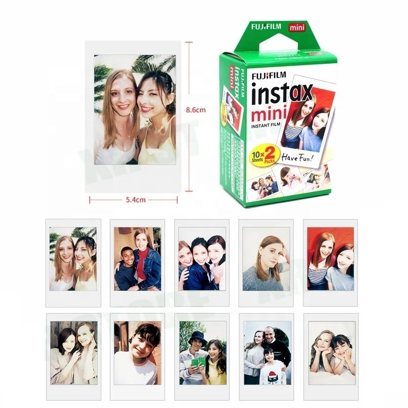  Белая пленка для Fuji Instax Mini 8 i мини фотоаппаратов моментальной печати 7s 9 70 25 50s 90 мгновенной фото камеры Share SP-1 SP-2