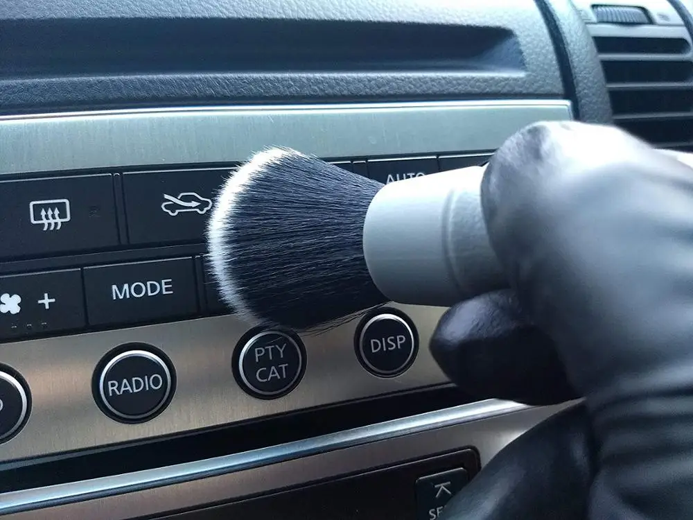  Мастер D0007 по заводской цене чистящая щетка из натурального кабана для автомобильного кондиционера Набор щеток очистки салона