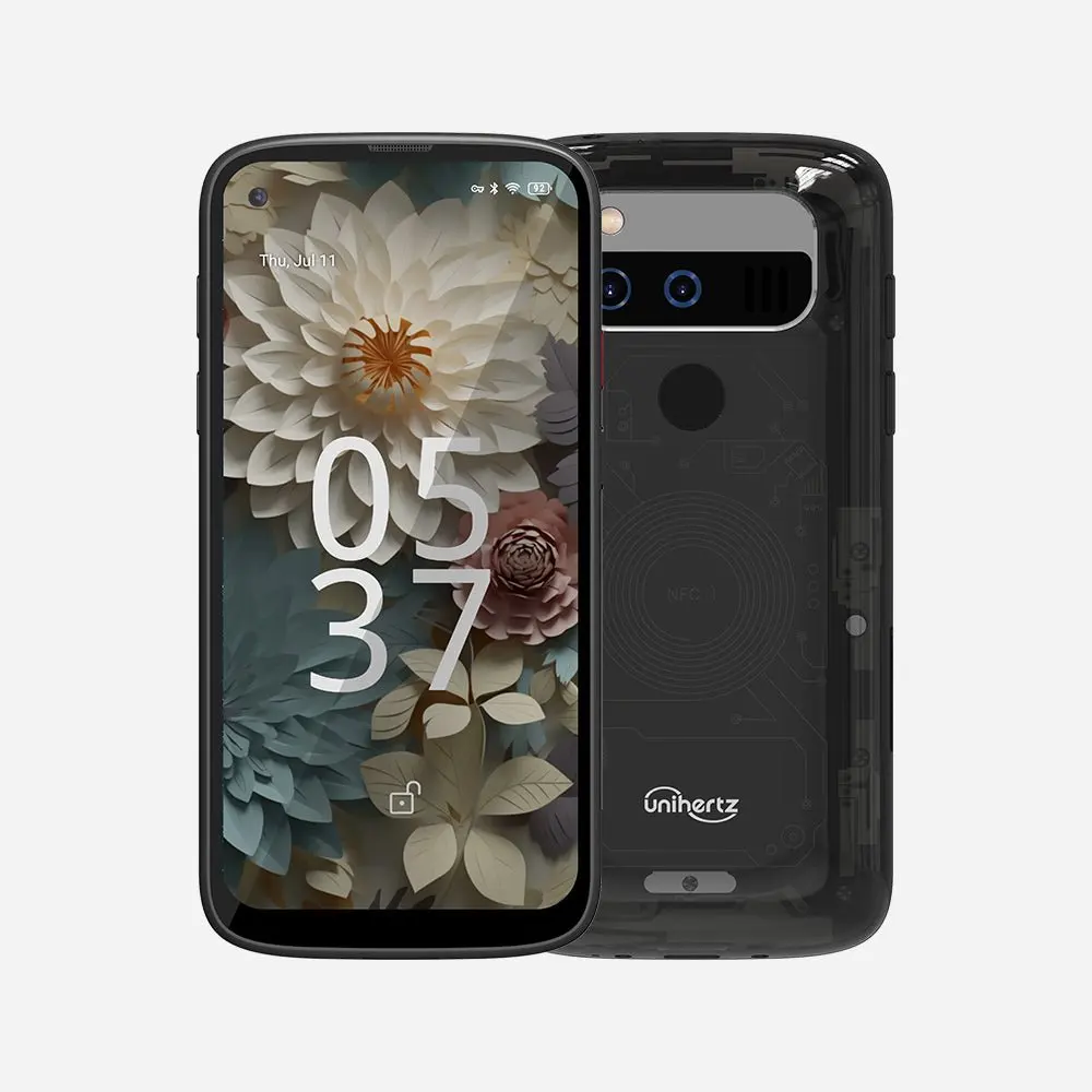 Wholesale original Unihertz Jelly Max 5G smartphone 5-inch 4000mAh 66W fast charging 100MP Android 14 NFC 5G mobile phones