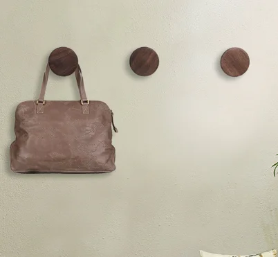 Hot sale creative wall decoration cone shape clothes hook clothes hanging hook wooden clothes hooks