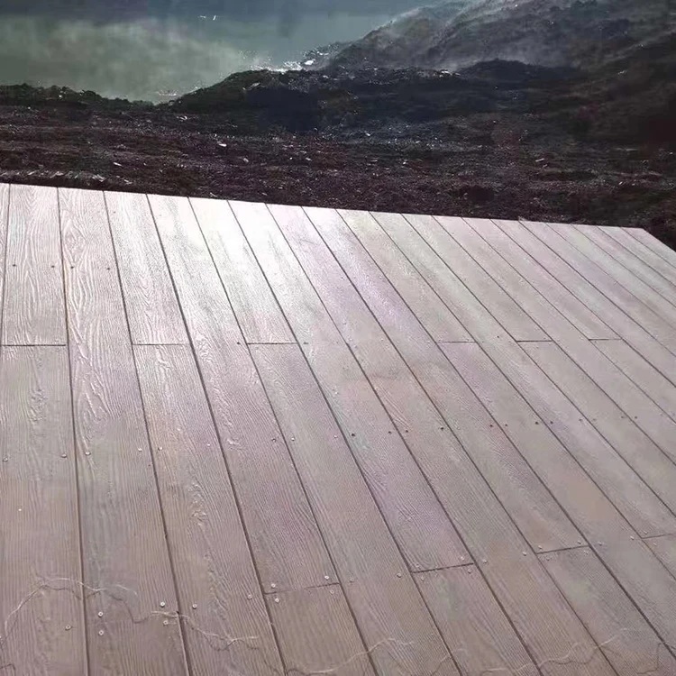 
Fiber Cement Decking Board Energy Saving Weatherability Outdoor Application 