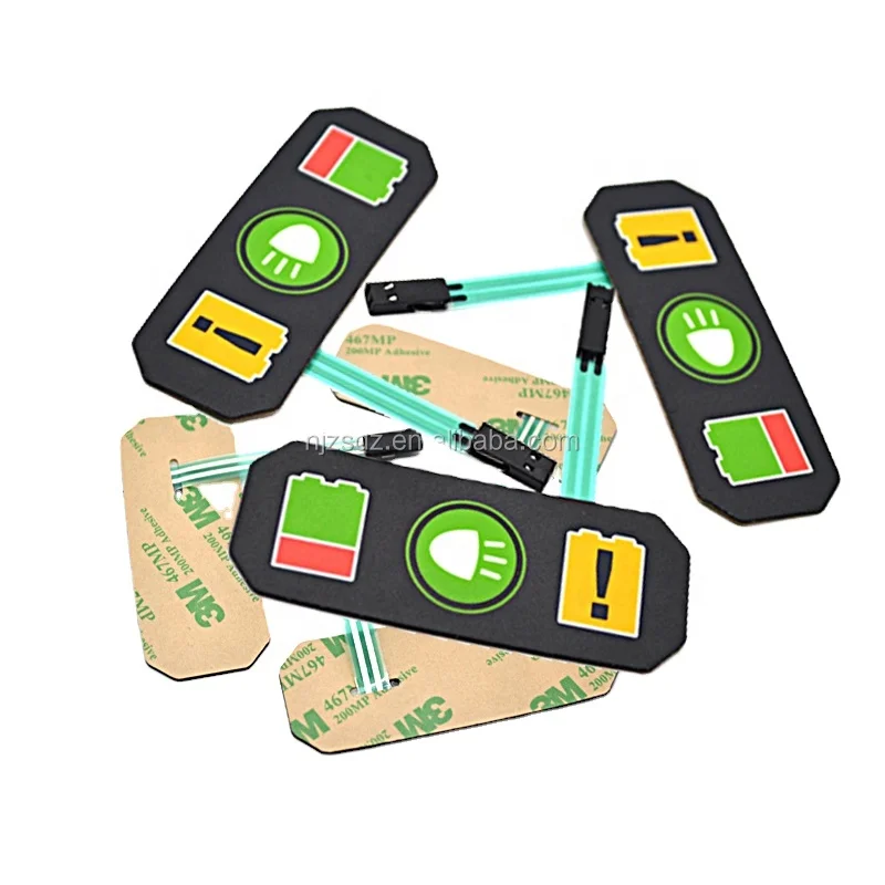 China OEM/ODM Manufacturer Custom Electronic Membrane Switch and Silicon Rubber Buttons or FPC Membrane Switch