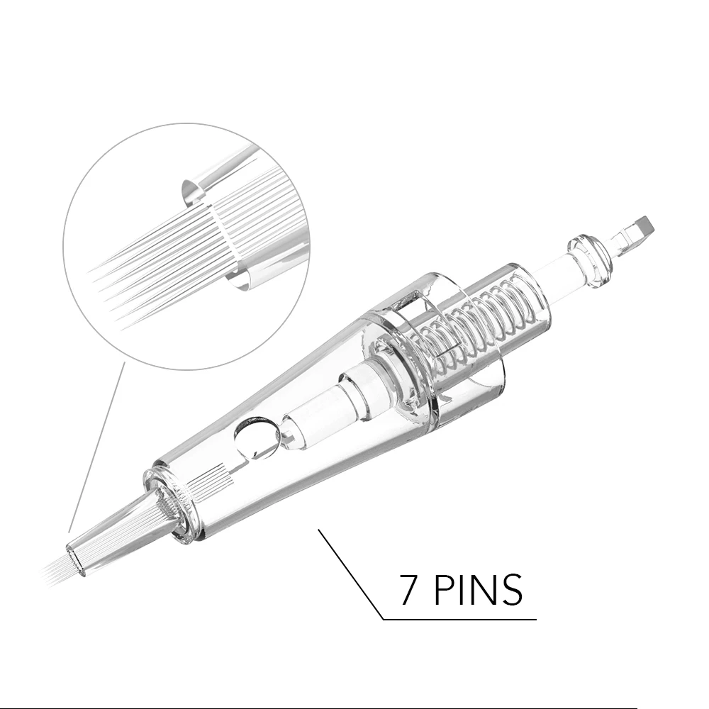 Top Microneedle 1 3 7 9 12 24 36 42 Nano 3D 5D Twist Needle Tip Cartridge Derma Pen 36 Needle Cartridge 2 Colors Adjust For Sale