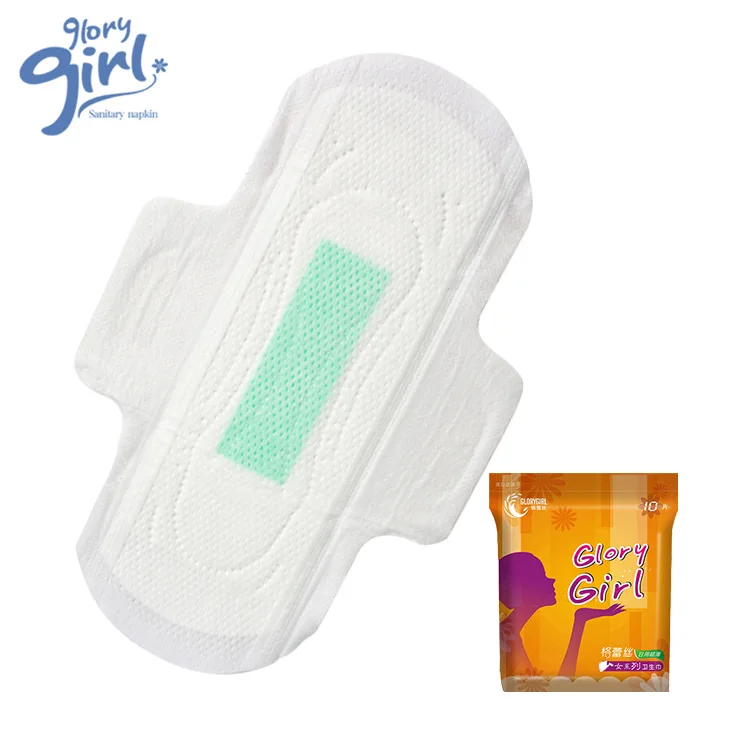 Scented Anion Chip Sanitary Pads Custom Disposable Hygiene Products Menstrual Sanitary Napkins