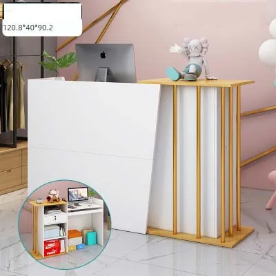 Cashier counter modern minimalist clothing store small counter commercial bar barber shop beauty salon reception desk