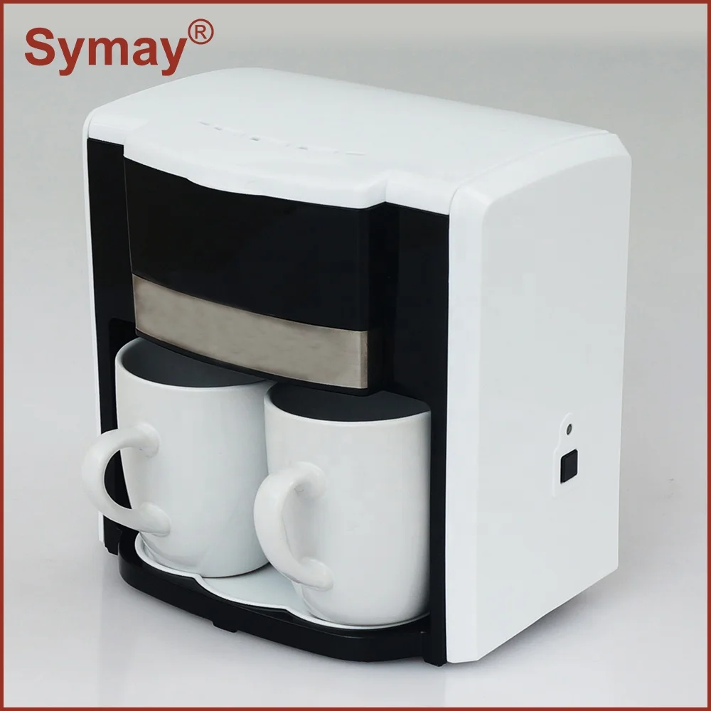 Symay Cheap Price Best Quality Automatic 2 Cup Coffee Maker/Machine