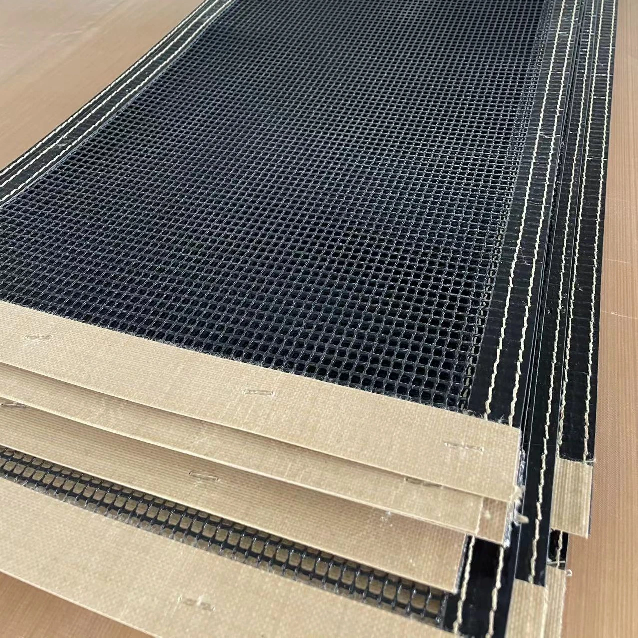 UV Dryer PTFE Coated Fiberglass Open Mesh Conveyor Belt