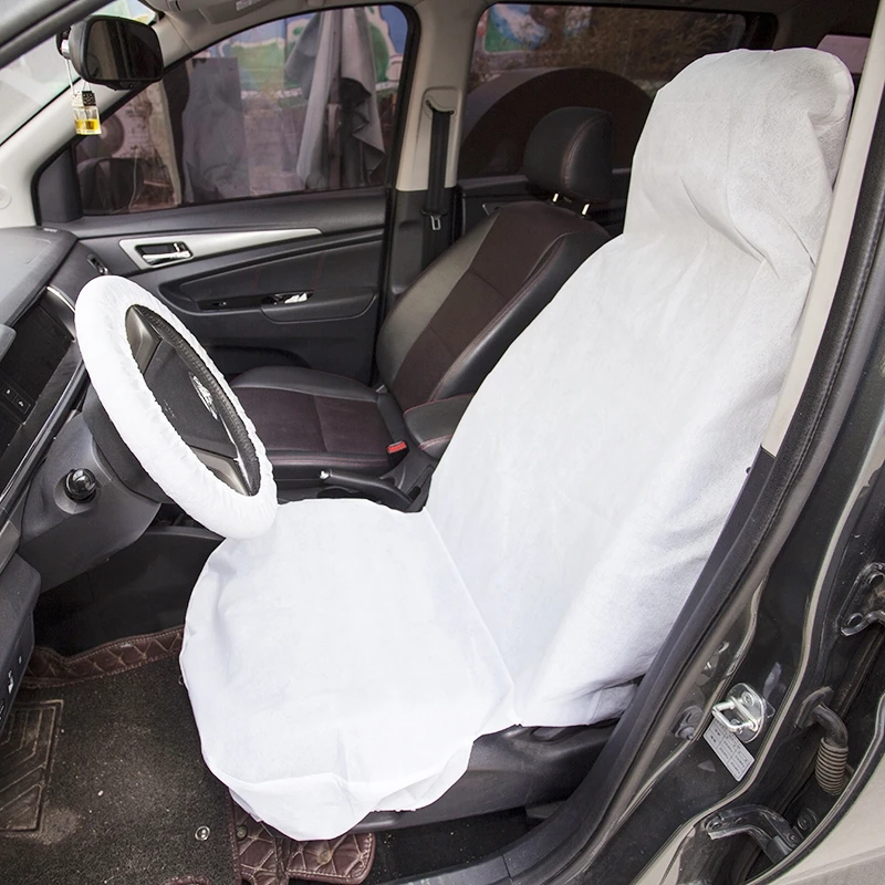 semi,top sellers 2023,Soft non woven fabric universal car disposable seat cover color