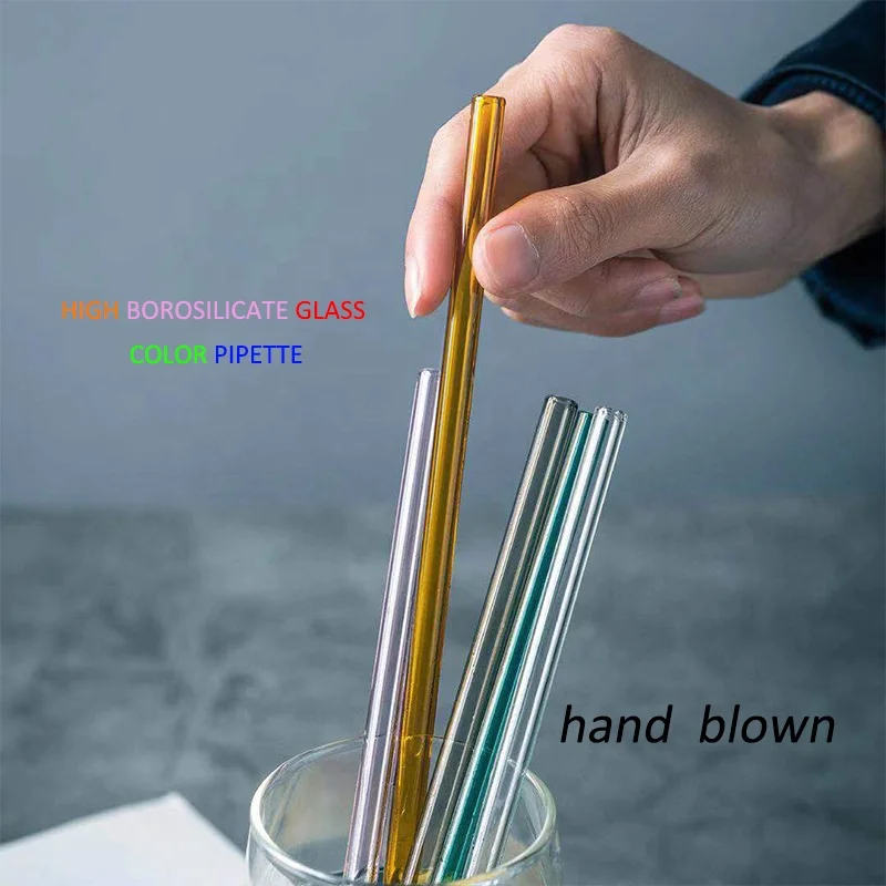 Солома из боросиликатного стекла 8x200 мм