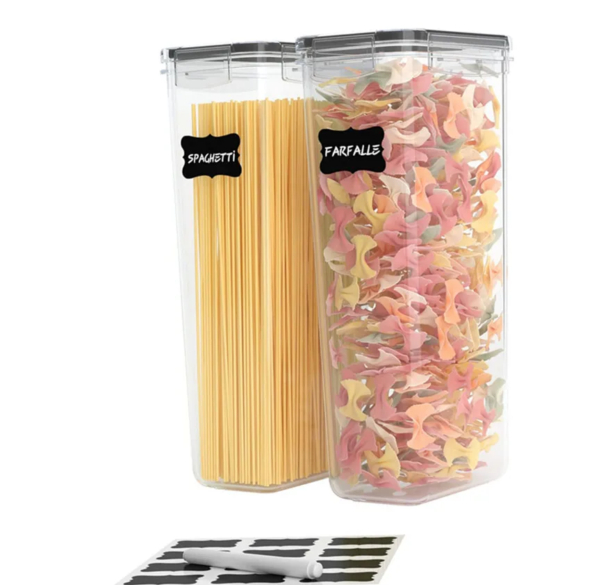 OWNSWING Pasta Containers, 2 Pk 2.8L Airtight Food Storage Containers, Spaghetti Containers  Kitchen Storage Containers