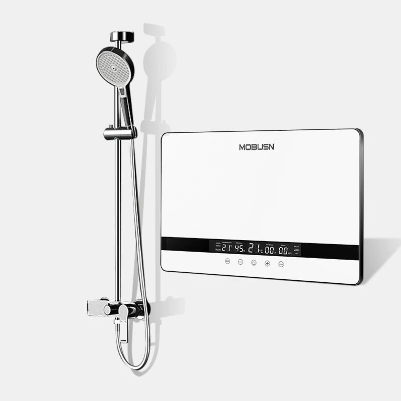 220v 8kw 8.5kw instant electric shower bathroom digital LED  display tankless instant water heaters made in China for bathroom