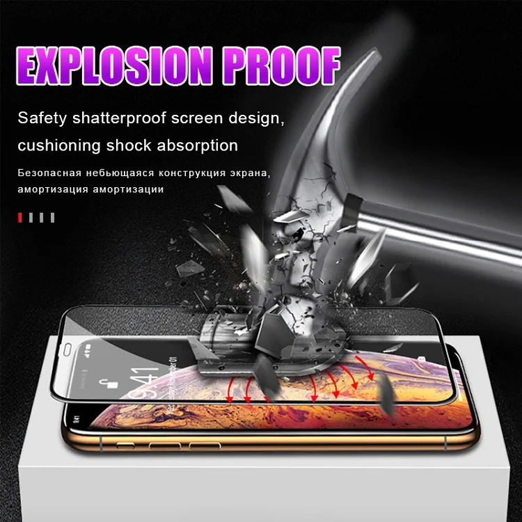 Защитная пленка из закаленного стекла для iPhone