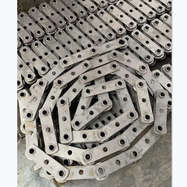 Factory heat treatment conveyor chain pitch 152.4 hollow pin chain for bakery oven