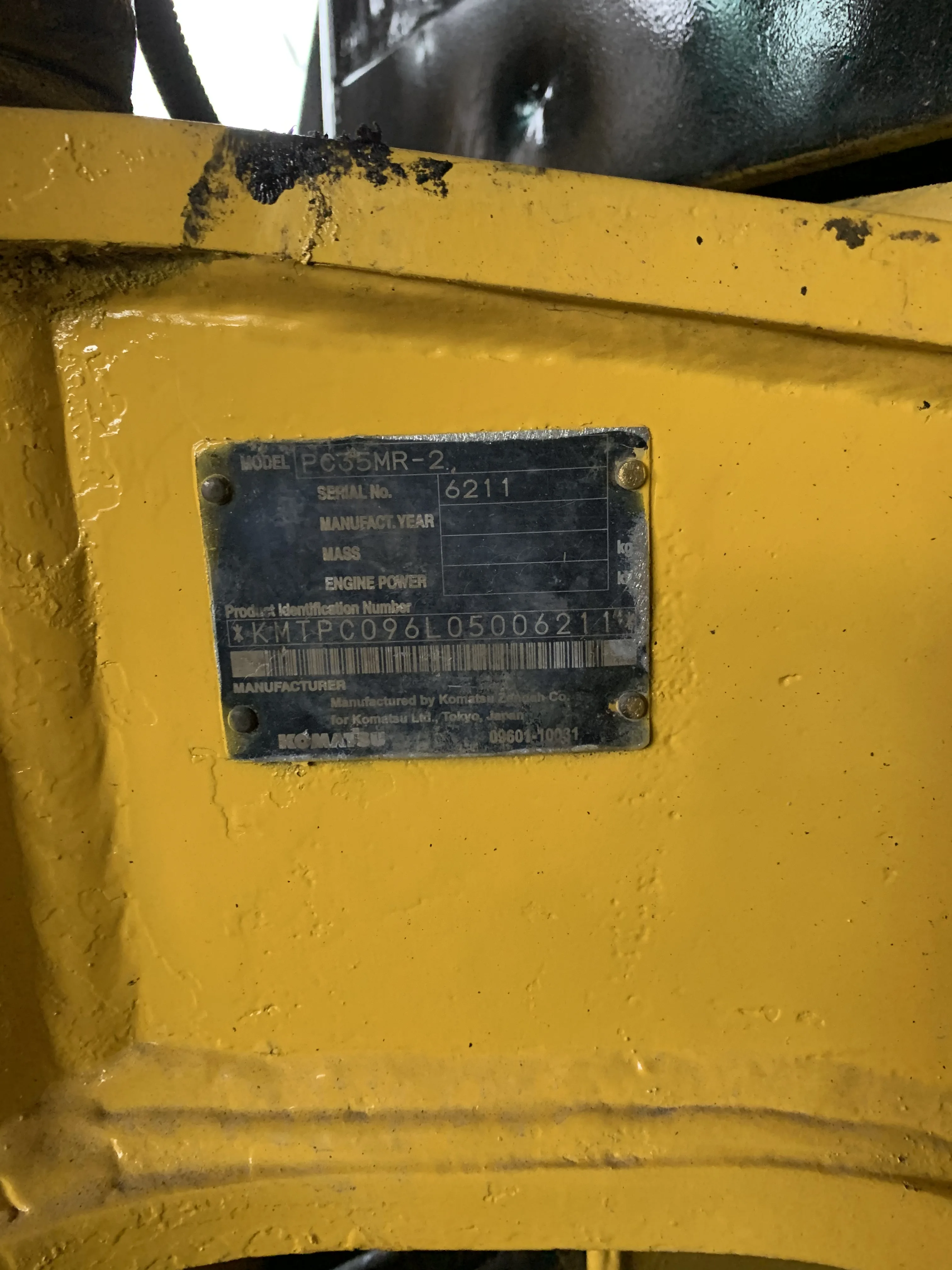 Used excavator with Good Working Performance PC35 mr crawler  excavator