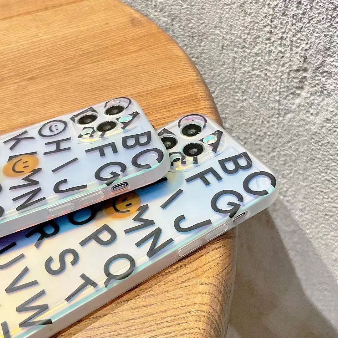 Luxury Classic Design Words Text Design Amazon Hot Selling Tpu Cell Phone Protective Case For iPhone 11 12 pro max