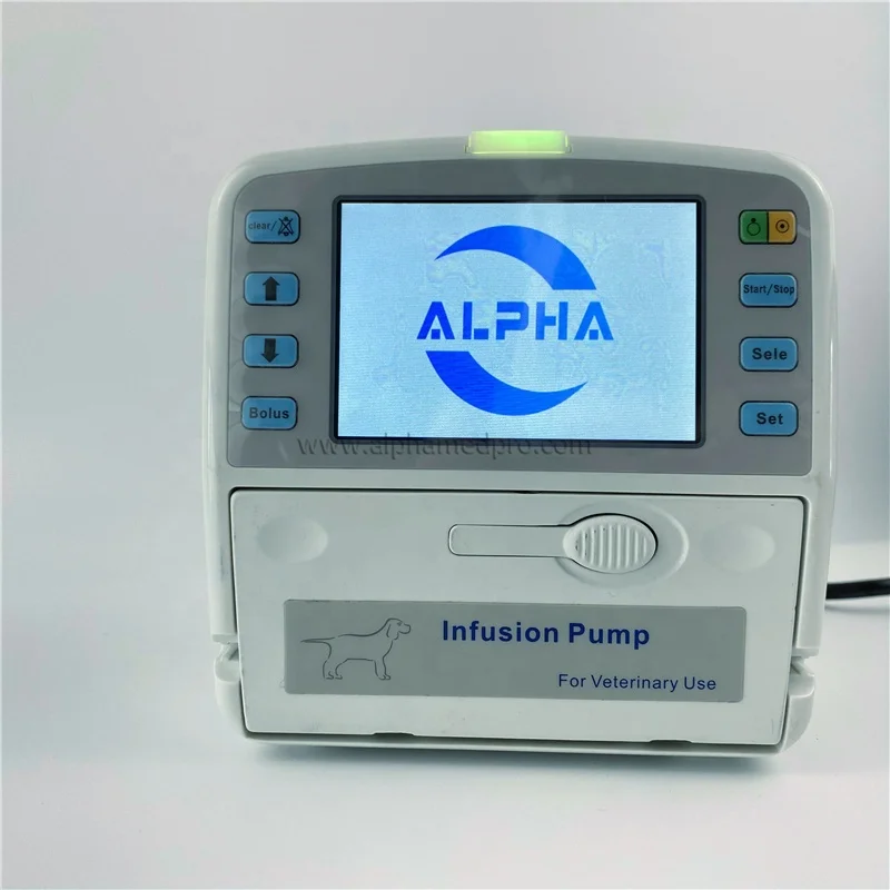 Medical Pet Portable LCD Touch Screen Intravenous Veterinary Infusion Pumps Iv Drip Infusion Pump eB12