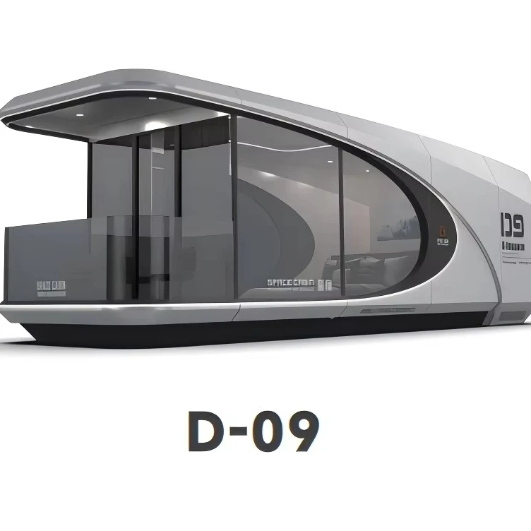 D6 D9 передвижные космические капсульные дома готовый дом передвижной стальная конструкция контейнер сборный для кемпинга