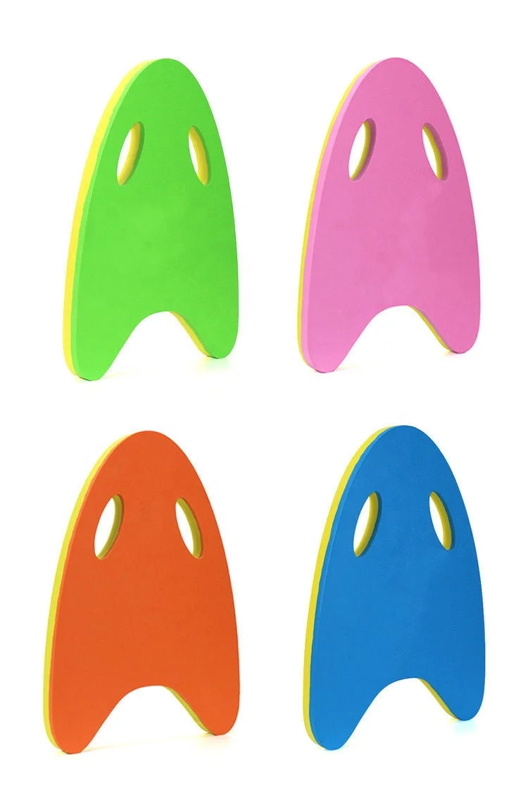 Wholesale Eva Foam Swimming Kickboard Adults Safe Pool Training Aid Swimming Floating Board For Kids With Handles To Hold On