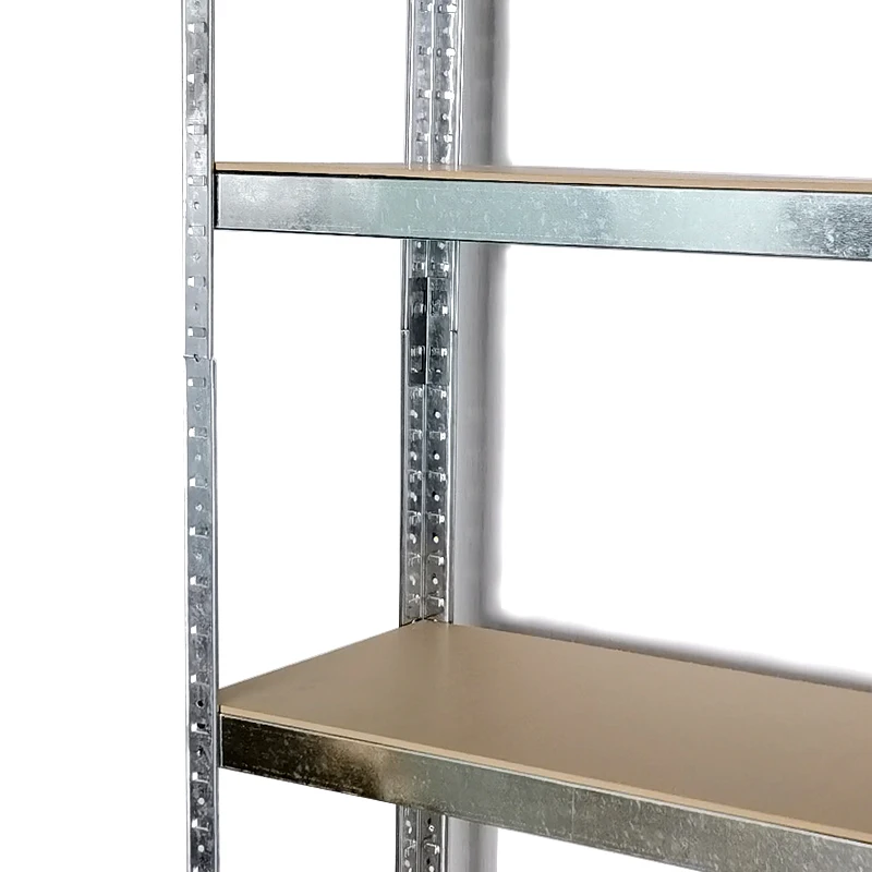 4-tier metal Boltless rack 175 kg load capacity galvanised warehouse Boltless rack steel shelving storage shelves unit