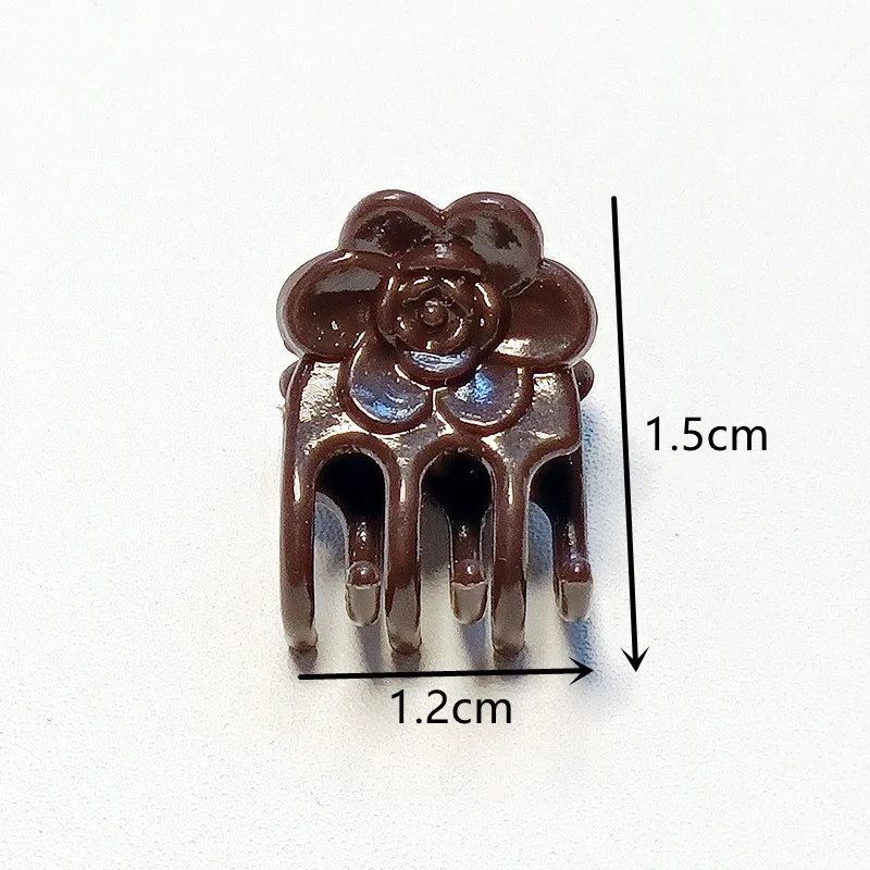 1.2*1.5 cm Small Flower Plant Orchid Support Clips Vine Clips Keep Plant Neat and Healthy Plastic Clip For For Nursery