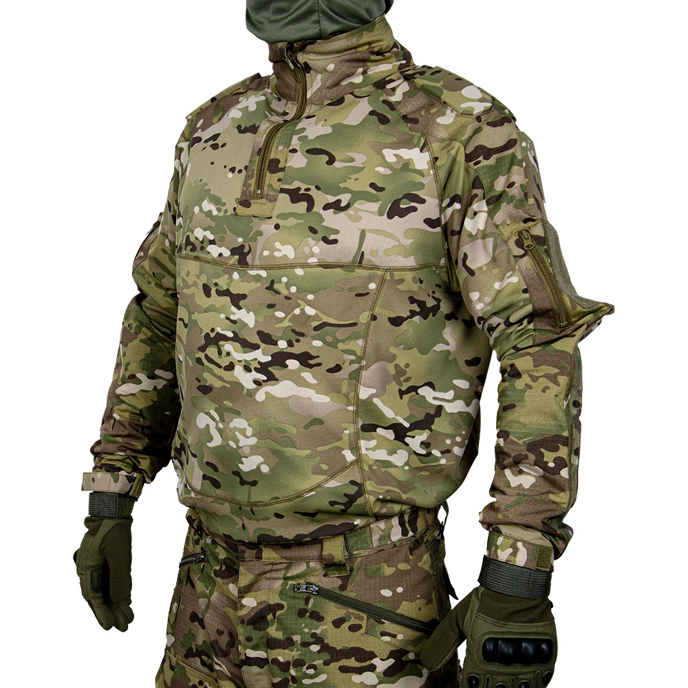 Hiking Camping Uniform Camouflage Training Men Clothing Special Forces Training Male Suit