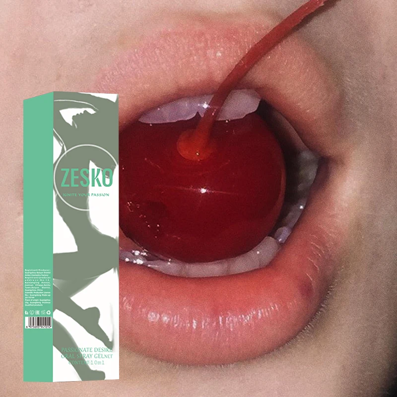 ZESKO 2025NEW Portable Deep Throat Fruity Breath Freshener Water Based Sexual Spray Long Lasting Fresh Breath Oral Sex Spray