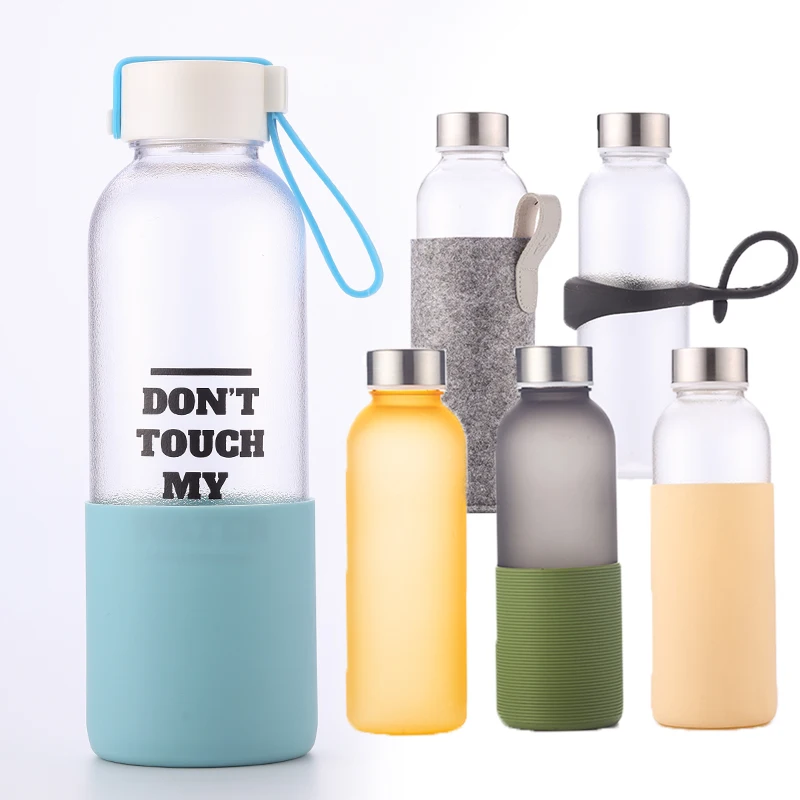 OEM ODM Manufacturer PLA  bottle water plastic , plastic sports water bottles with silicone handle